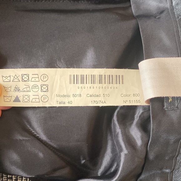 Massimo Dutti Wool Trouser Pants Size 8 NWOT - Picture 10 of 10